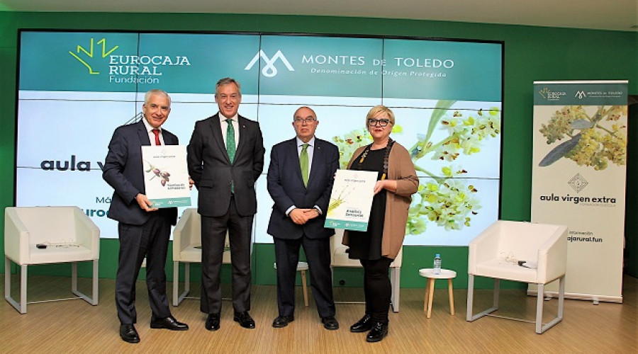 Fundación Eurocaja Rural y D.O.P. Montes de Toledo ofrecerán formación oleícola para profesionalizar el trabajo en las almazaras