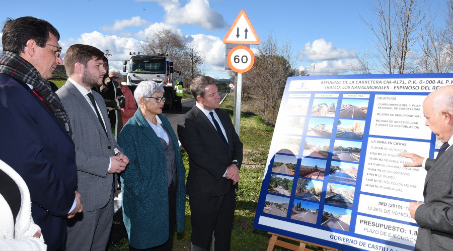 El Gobierno regional concluye el plan de carreteras en La Jara y los Montes de Toledo con una inversión de más de seis millones de euros