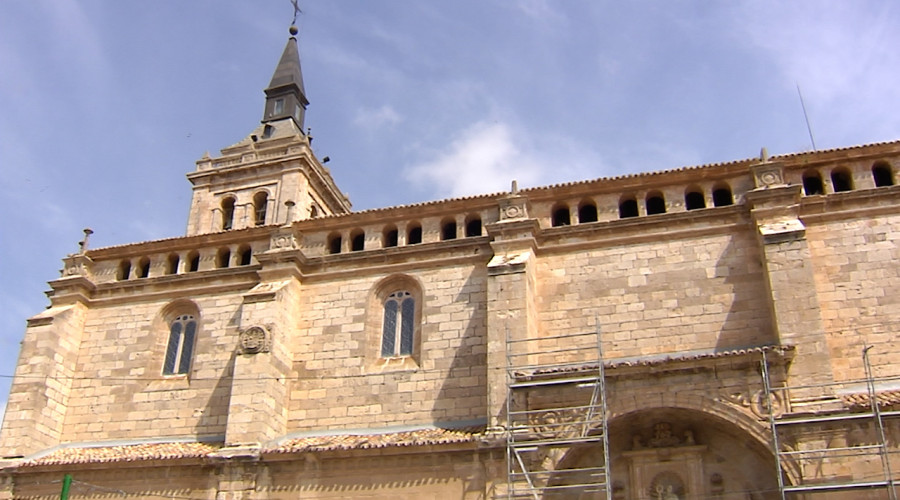 Ya se vislumbra el comienzo de las obras de restauración de la Colegiata de Yepes