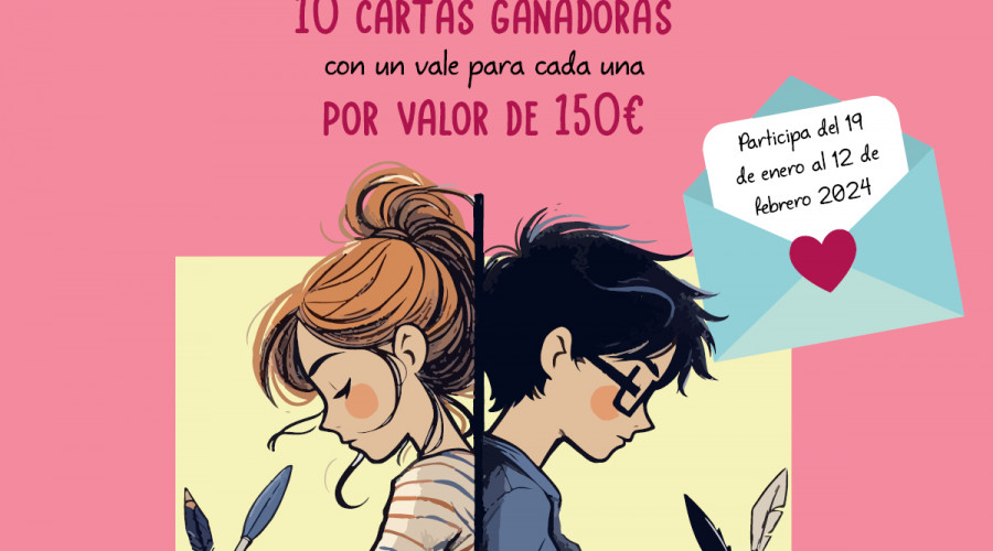 Arranca la quinta edición del concurso literario 'Cartas de amor'