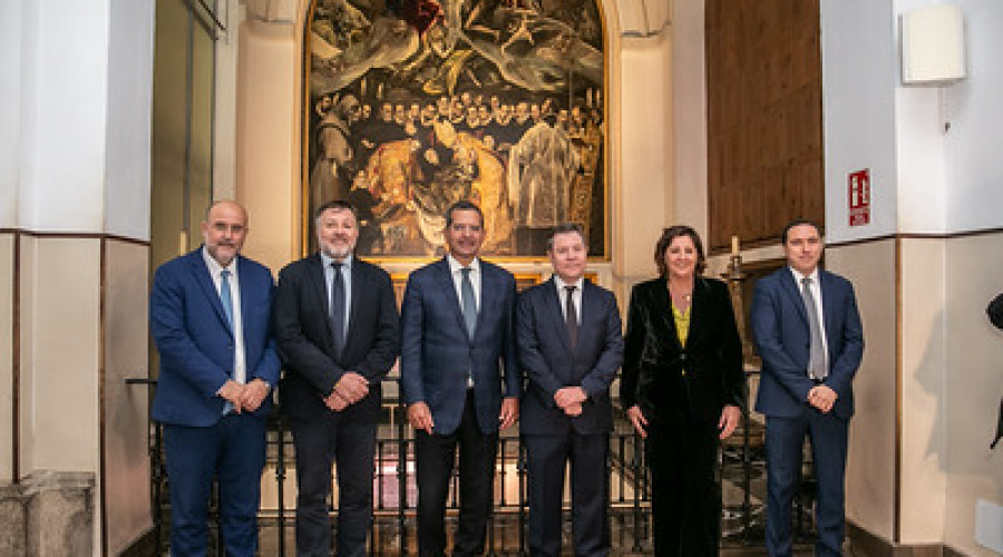 El presidente de Castilla-La Mancha, Emiliano García-Page, ha recibido al gobernador de Puerto Rico