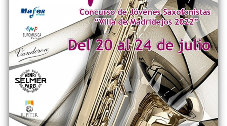 Madridejos convoca el Concurso de Jóvenes Saxofonistas